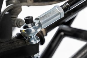 Polaris Ranger 1000 Premium Rack and Pinion - Rough Country - Heavy Duty - Black - '20-'23